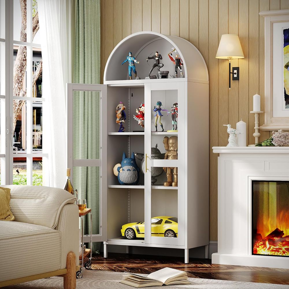 Home & Bathroom Building Products Pte Ltd Reviews - 73 High White Arched Glass Door