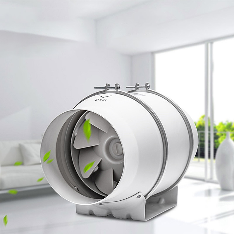 2026 6'' Inline Duct Fan Air V – обзор и цена Home Bathroom Extractor Fan