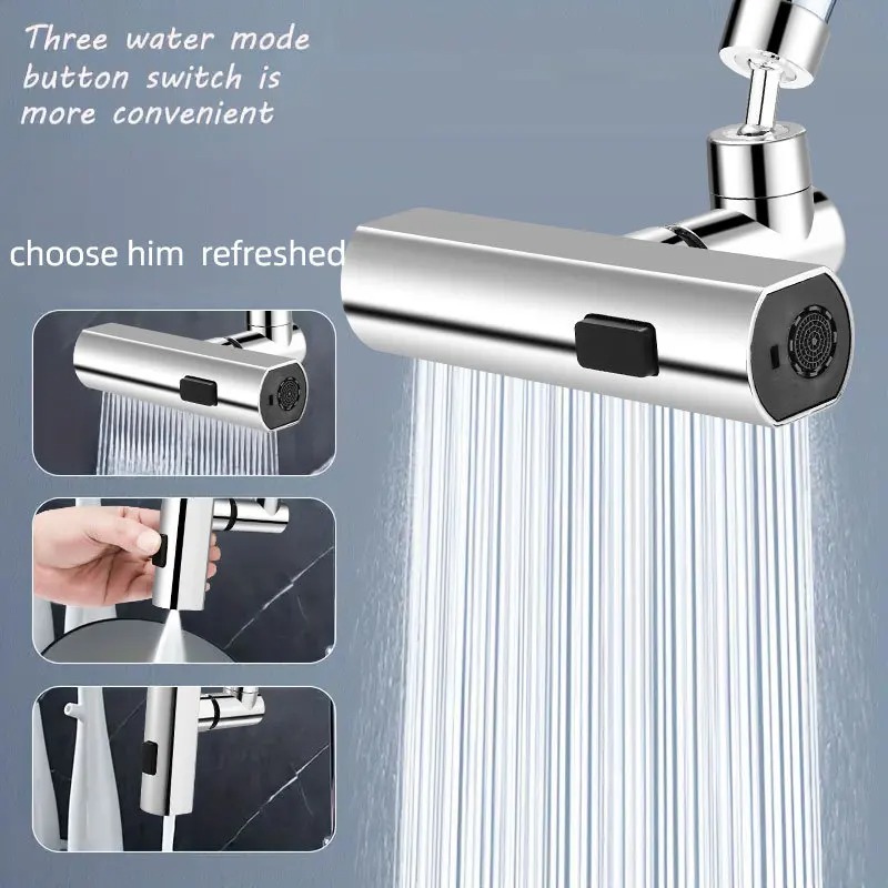 New 3 Modes Kitchen Faucet Uni – обзор и цена Home Bathroom Taps