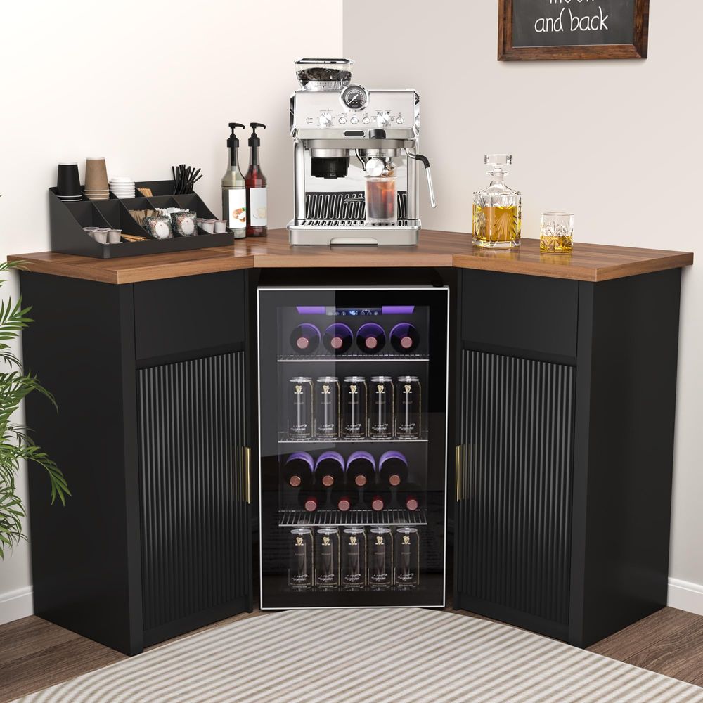Corner Bar Cabinet with Fridge – обзор и цена Home & Bathroom Building Products Pte Ltd Reviews