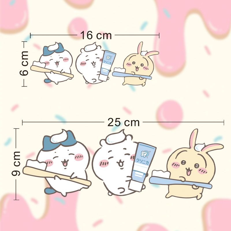 Hot Chiikawa Mirror Stickers S – обзор и цена Home Bathroom Gadgets