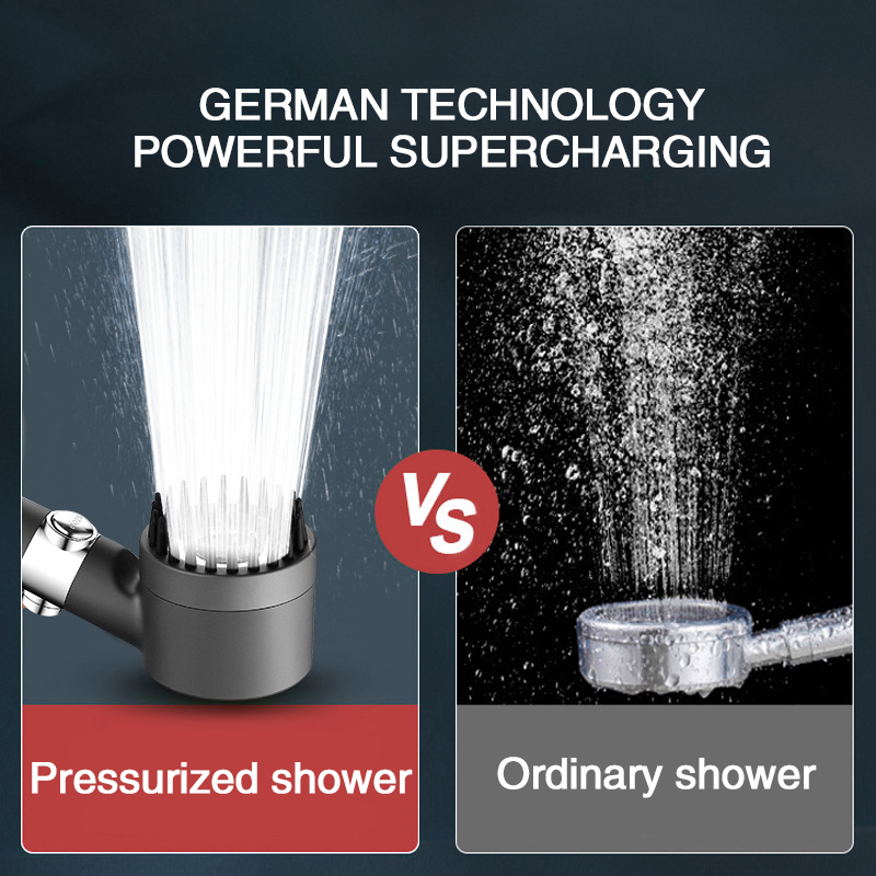 High-pressure Shower Head 3-mo – обзор и цена Home Bathroom Taps