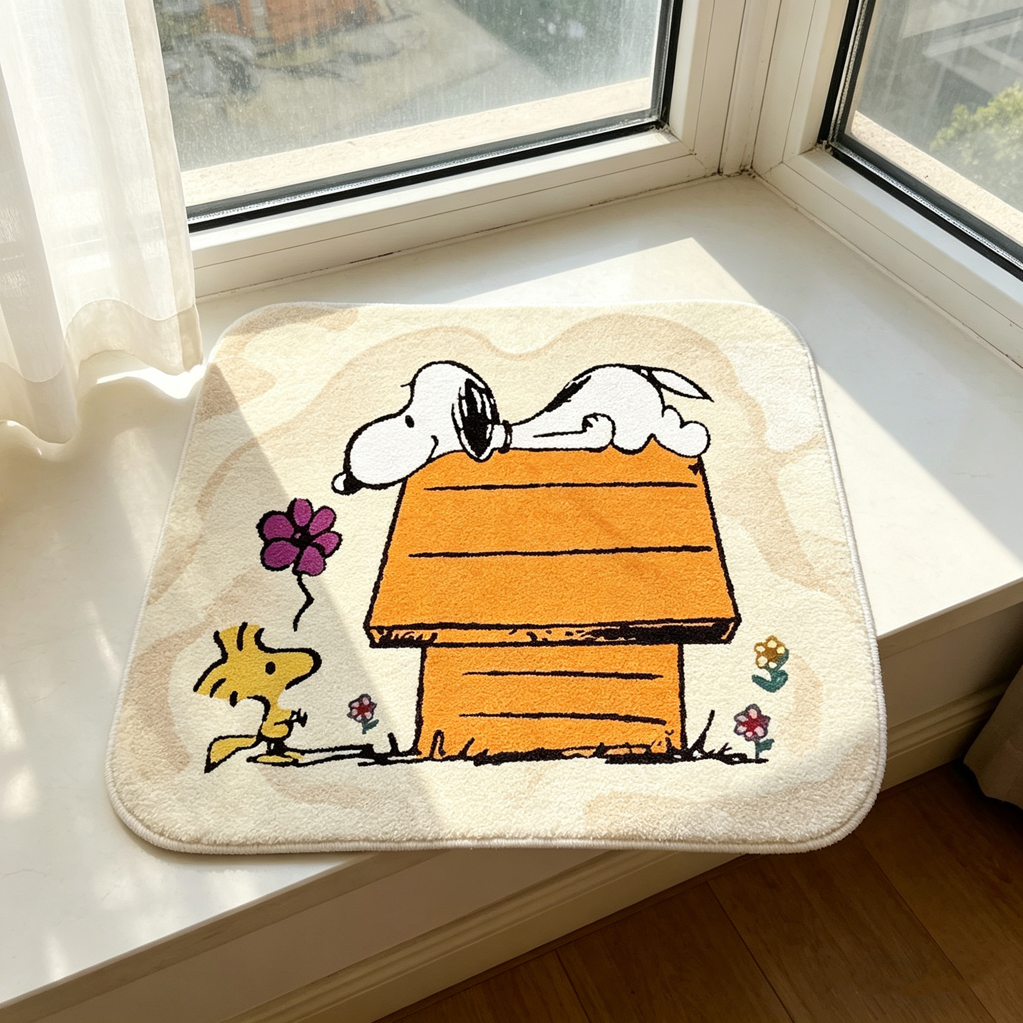 Cute Cartoon Snoopy House Shap – обзор и цена Home Goods Bathroom Mats