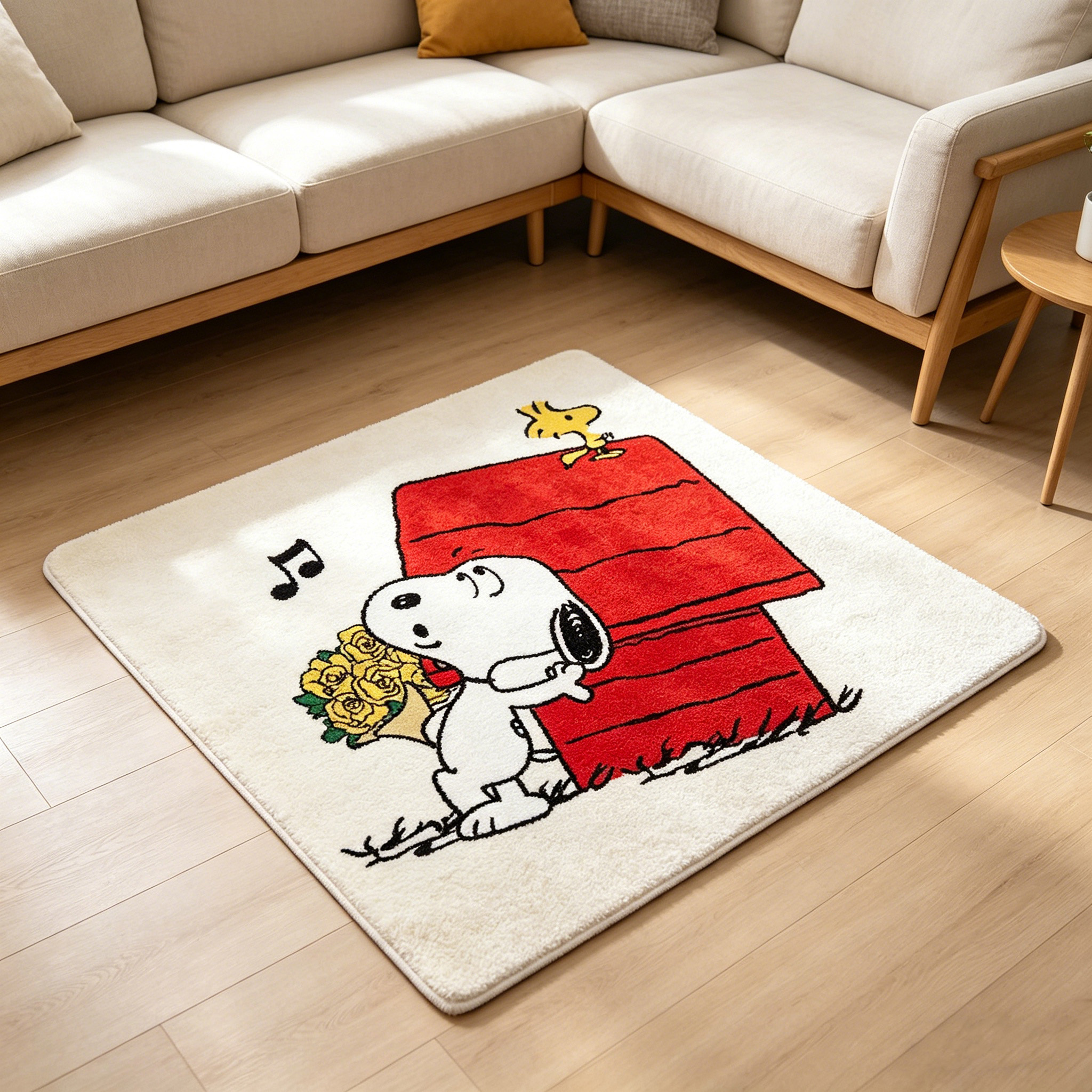 Cute Cartoon Snoopy House Shap – обзор и цена Home Goods Bathroom Mats