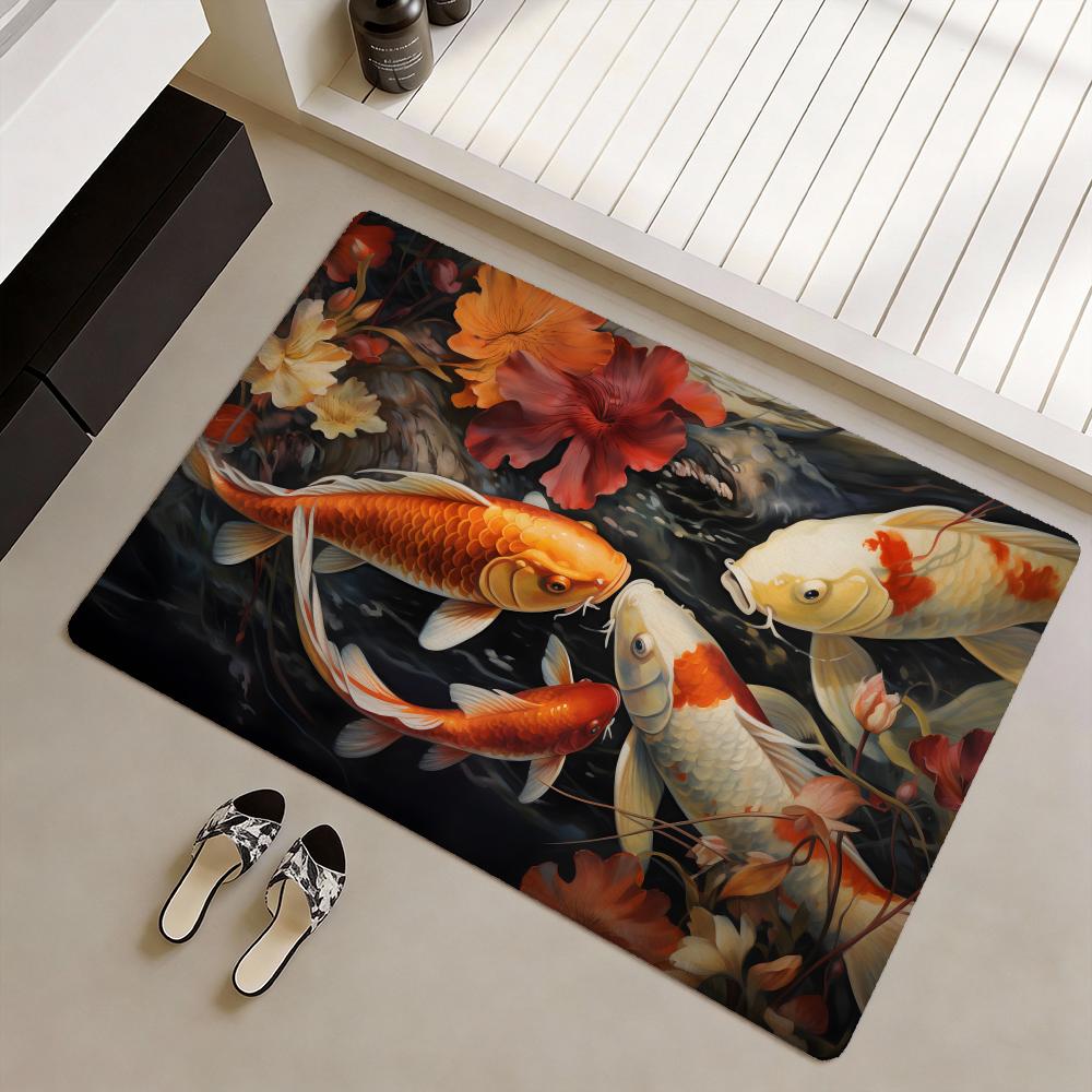 Koi fish that bring you good l – обзор и цена Home Goods Bathroom Mats