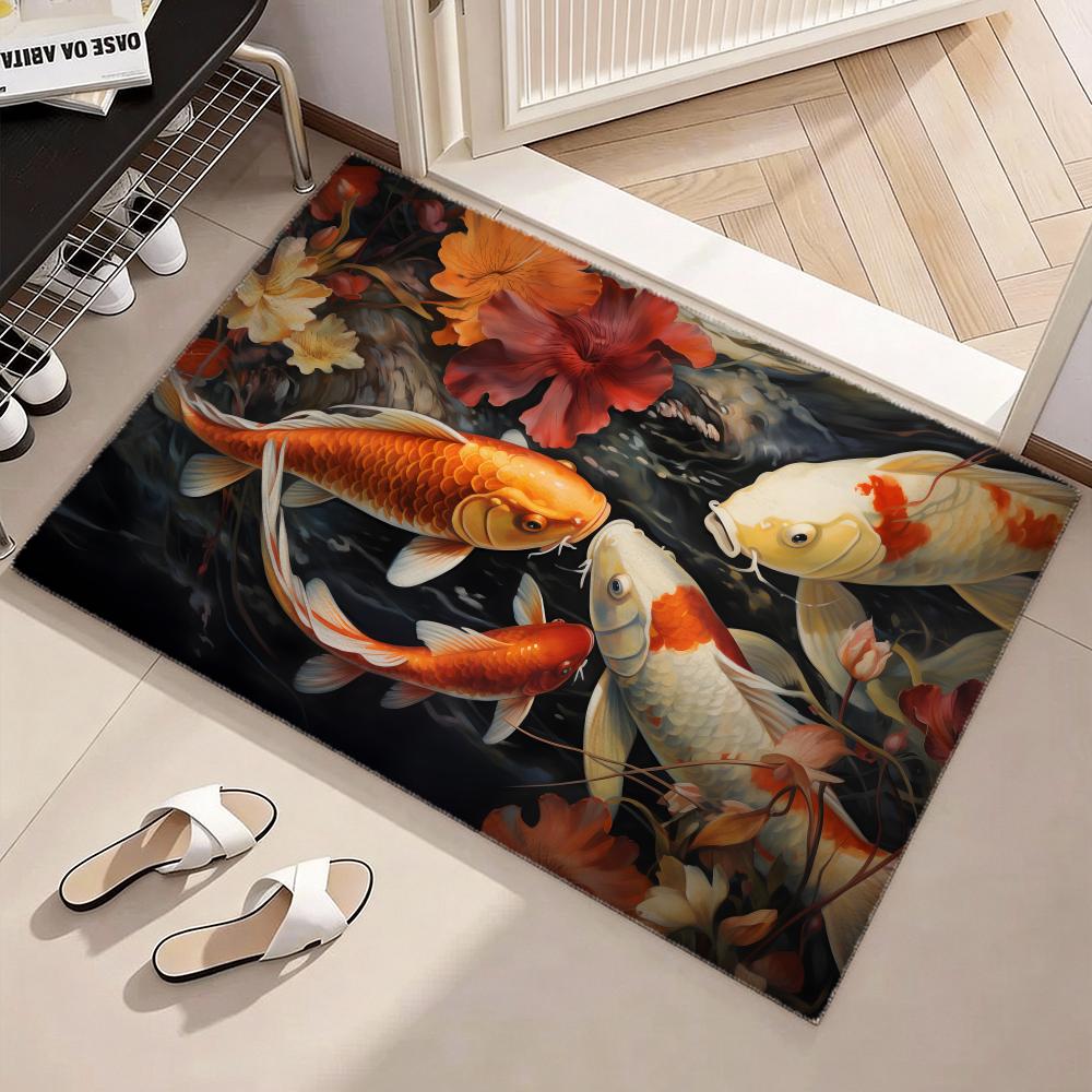 Koi fish that bring you good l – обзор и цена Home Goods Bathroom Mats