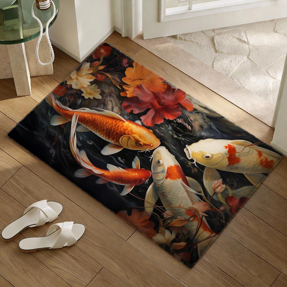 Koi fish that bring you good l – обзор и цена Home Goods Bathroom Mats