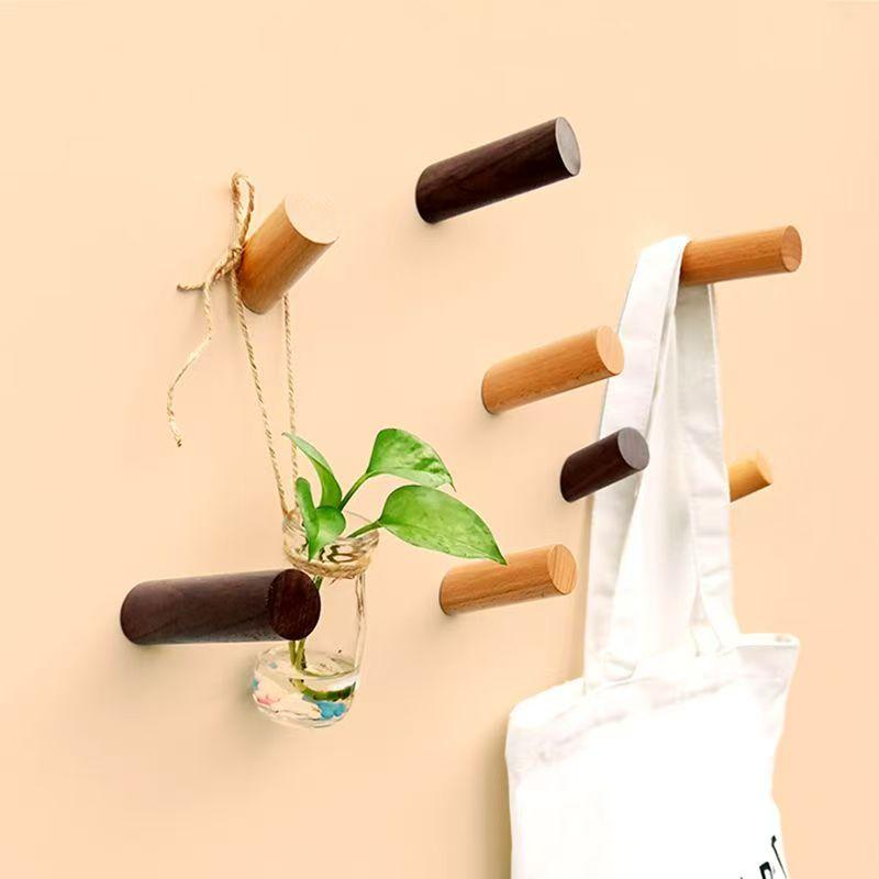 Wall Hanger Wood Hook Beech Ho – обзор и цена Home Bathroom Gadgets
