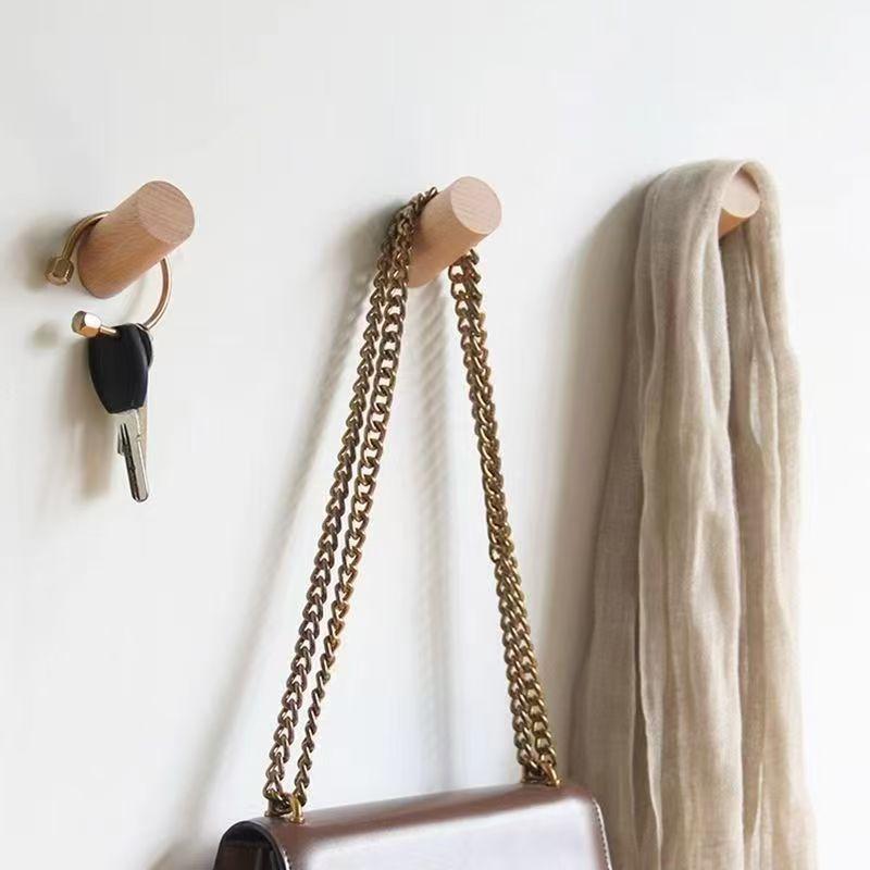 Wall Hanger Wood Hook Beech Ho – обзор и цена Home Bathroom Gadgets