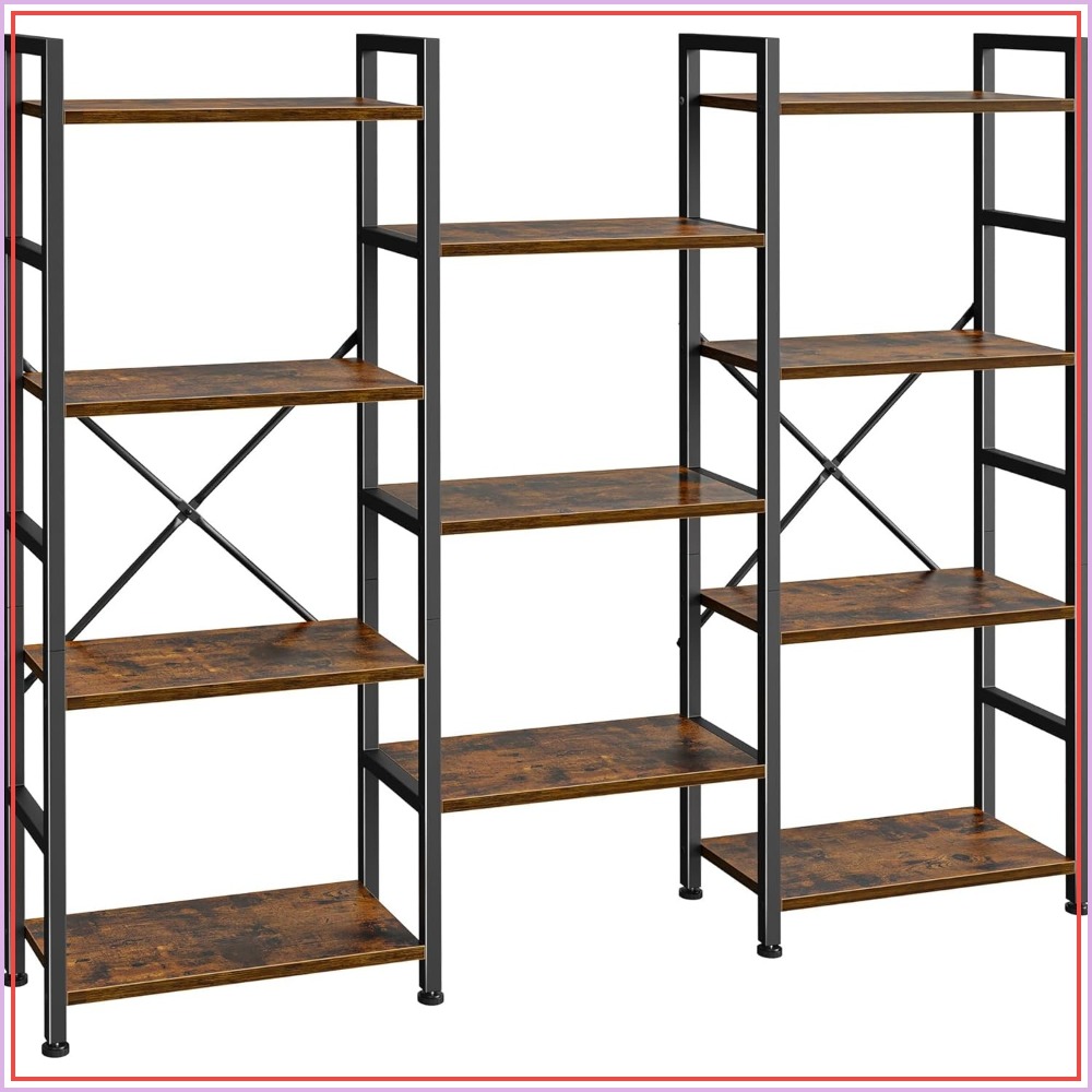 Triple Bookshelf with 11 Open  – обзор и цена Home & Bathroom Building Products Pte Ltd Reviews