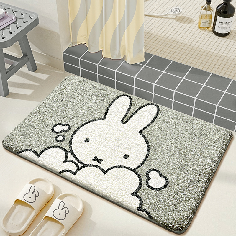 Kawaii Miffy Floor Mat Cute Ca – обзор и цена Home Goods Bathroom Mats