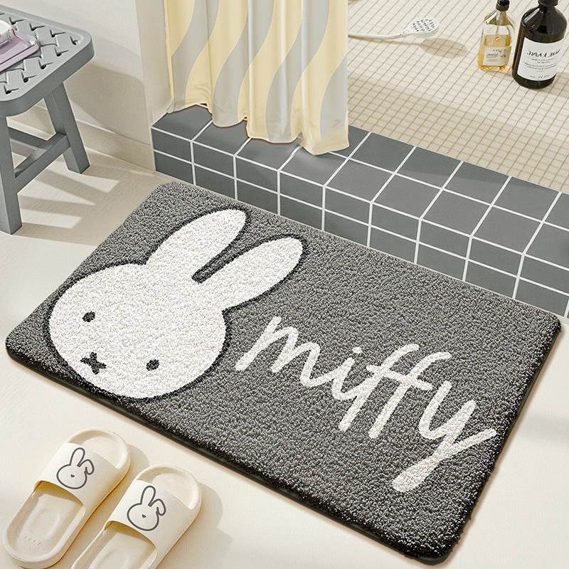 Kawaii Miffy Floor Mat Cute Ca – обзор и цена Home Goods Bathroom Mats