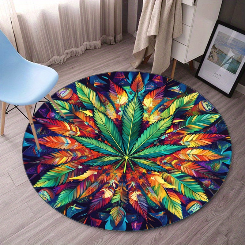 Colorful Feather Mandala Round – обзор и цена Home Bathroom Door Design