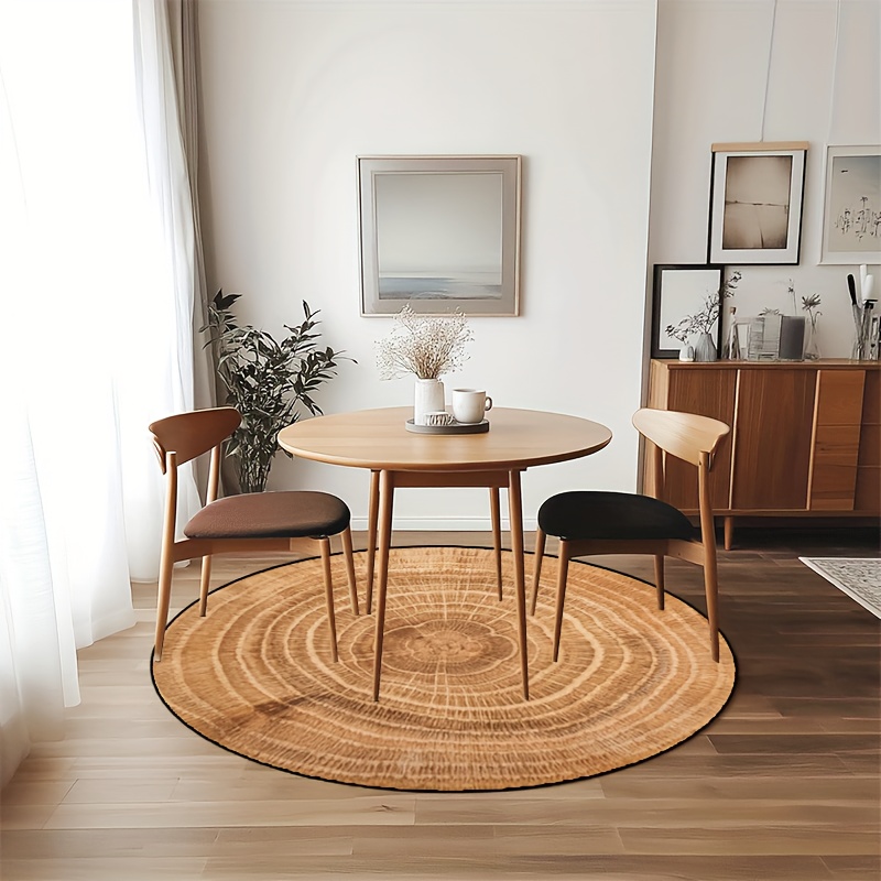 Wood Grain Tree Ring Rug Round – обзор и цена Home Bathroom Door Design