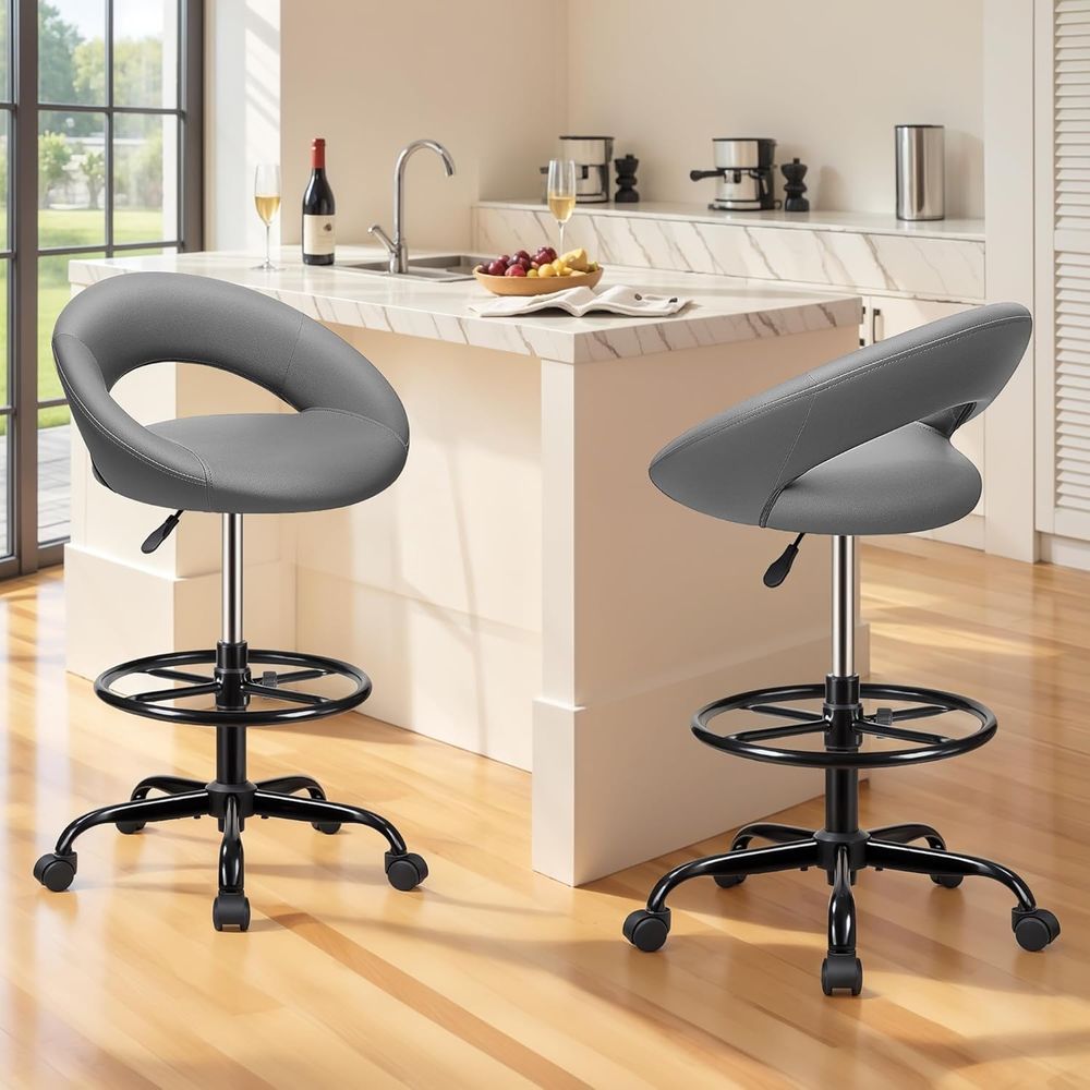 Gray 2-Pack Ergonomic PU Leath – обзор и цена Home & Bathroom Building Products Pte Ltd Reviews