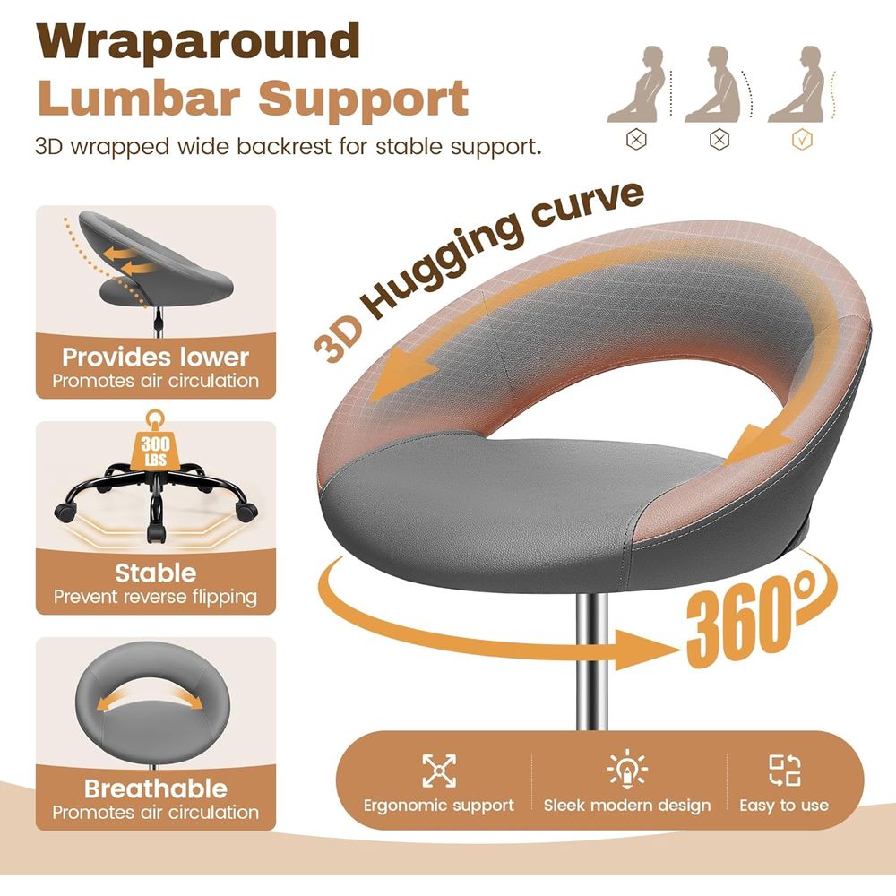 Gray 2-Pack Ergonomic PU Leath – обзор и цена Home & Bathroom Building Products Pte Ltd Reviews