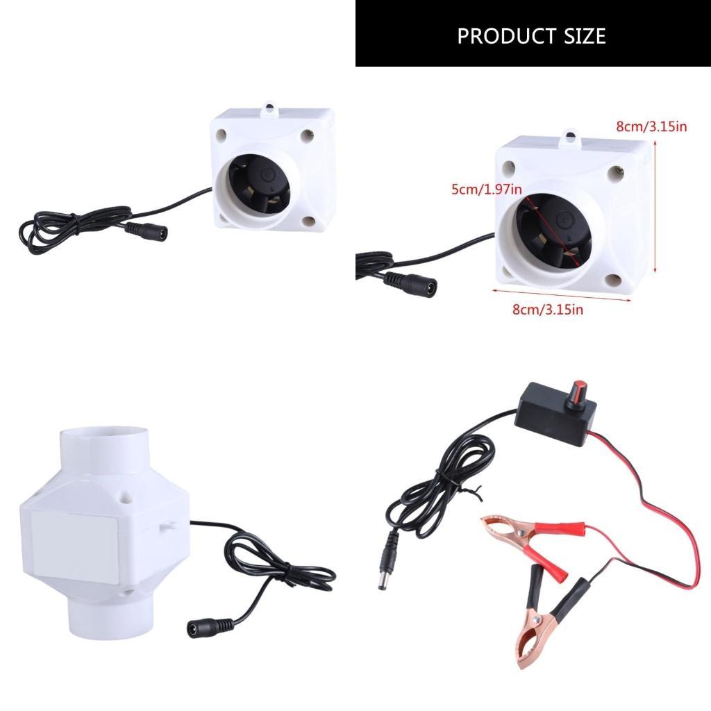 652F 12V Exhaust Fan Home Quie – обзор и цена Home Bathroom Extractor Fan