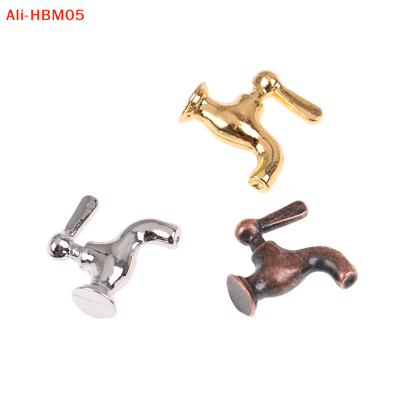 (HB05)4pcs/set 1:12 Dollhouse  – обзор и цена Home Bathroom Taps