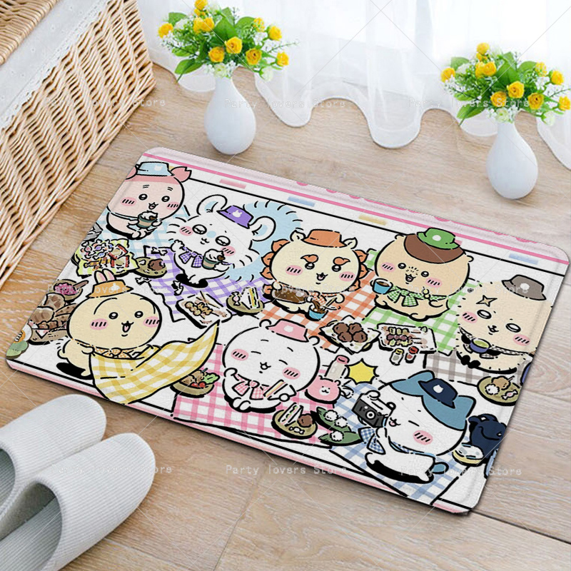 Anime Chiikawas Flannel Carpet – обзор и цена Home Goods Bathroom Mats