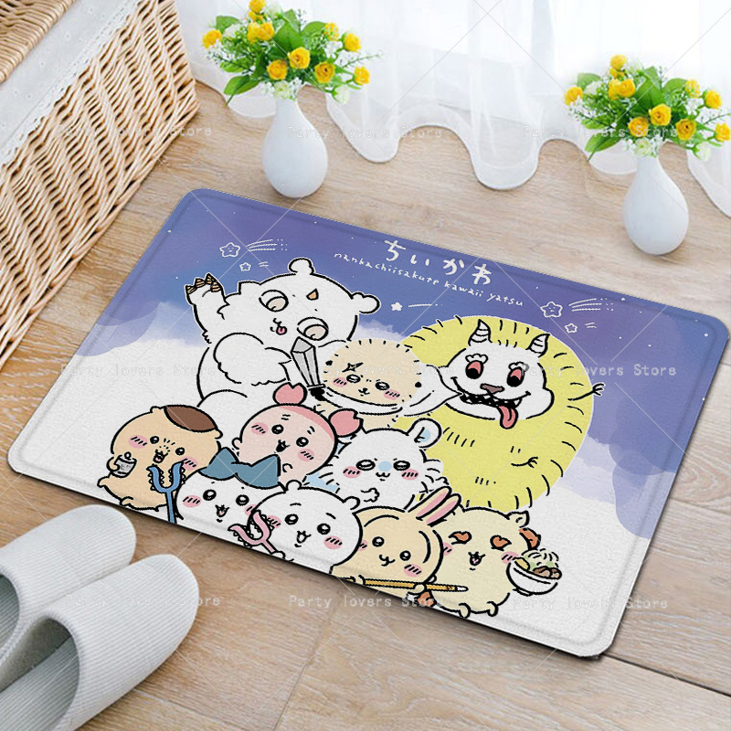 Anime Chiikawas Flannel Carpet – обзор и цена Home Goods Bathroom Mats