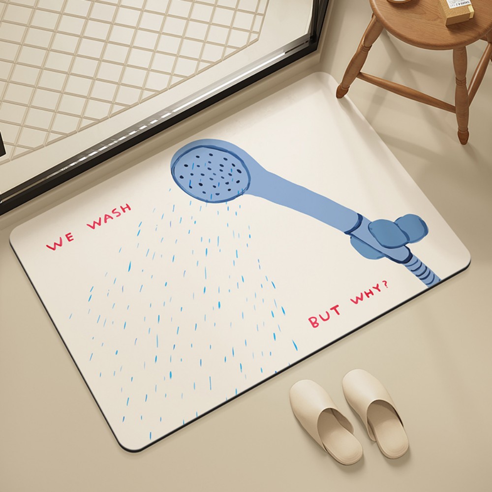 VIKAMA Bathroom Tile Shower Ma – обзор и цена Home Goods Bathroom Mats