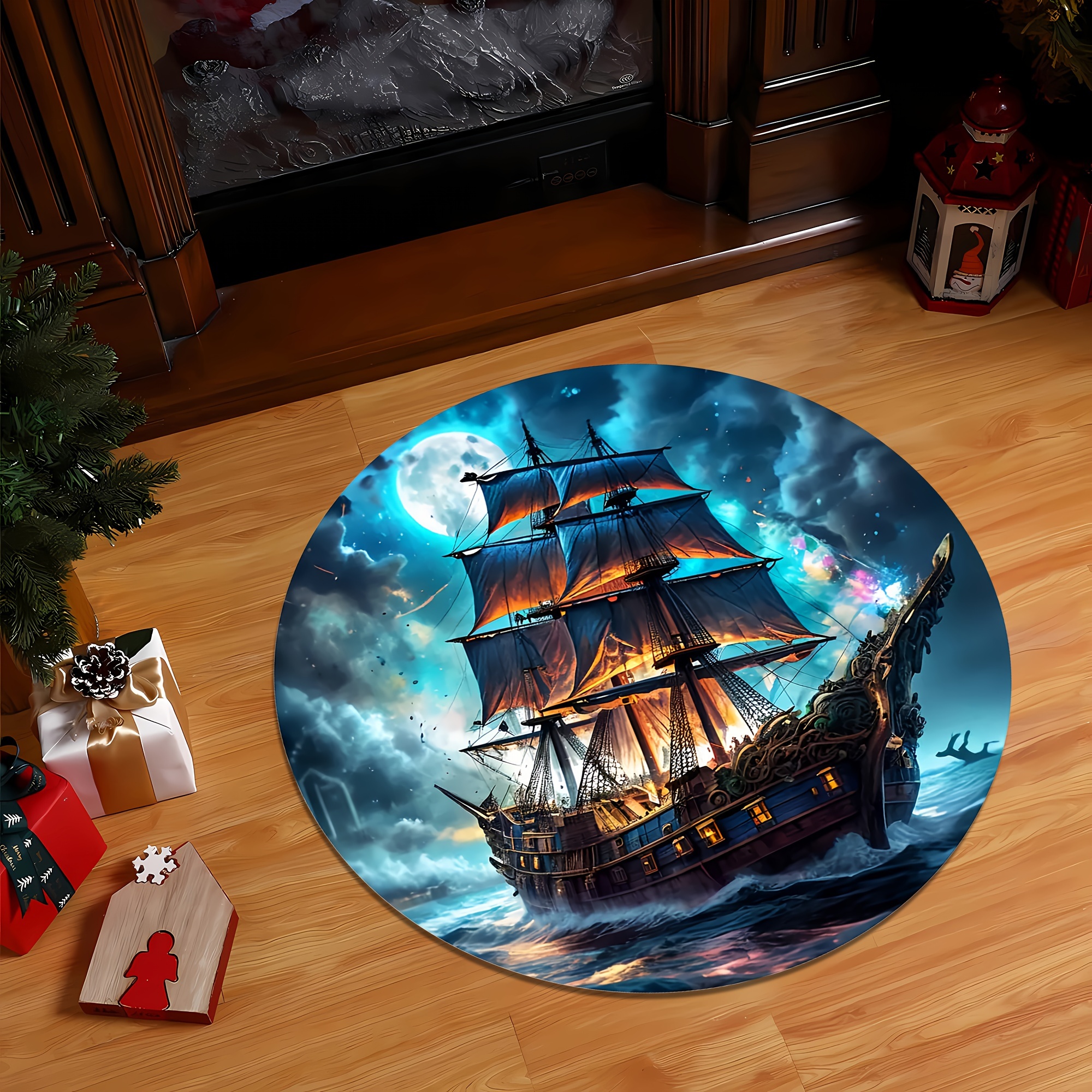 Pirate Ship Design Round Area  – обзор и цена Home Bathroom Door Design