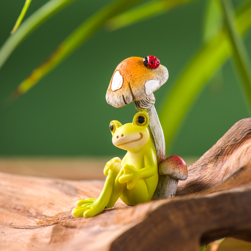 Resin Funny Frog Figurines For – обзор и цена Home Bathroom Gadgets