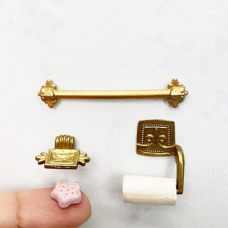 ●1/12 Dollhouse Simulation Pap – обзор и цена Home Bathroom Gadgets