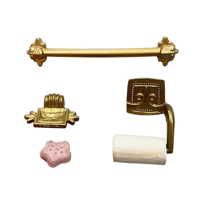 ●1/12 Dollhouse Simulation Pap – обзор и цена Home Bathroom Gadgets