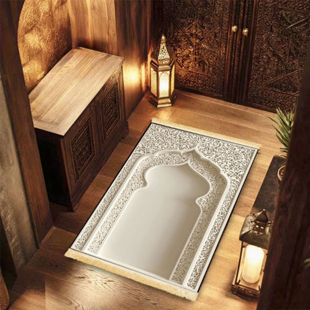 VIKAMA Islamic Prayer Rug With – обзор и цена Home Bathroom Door Design