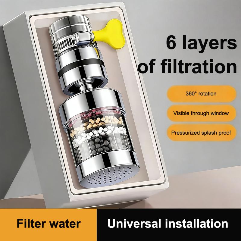 SU 360° Rotatable 6 Layers Fau – обзор и цена Home Bathroom Taps