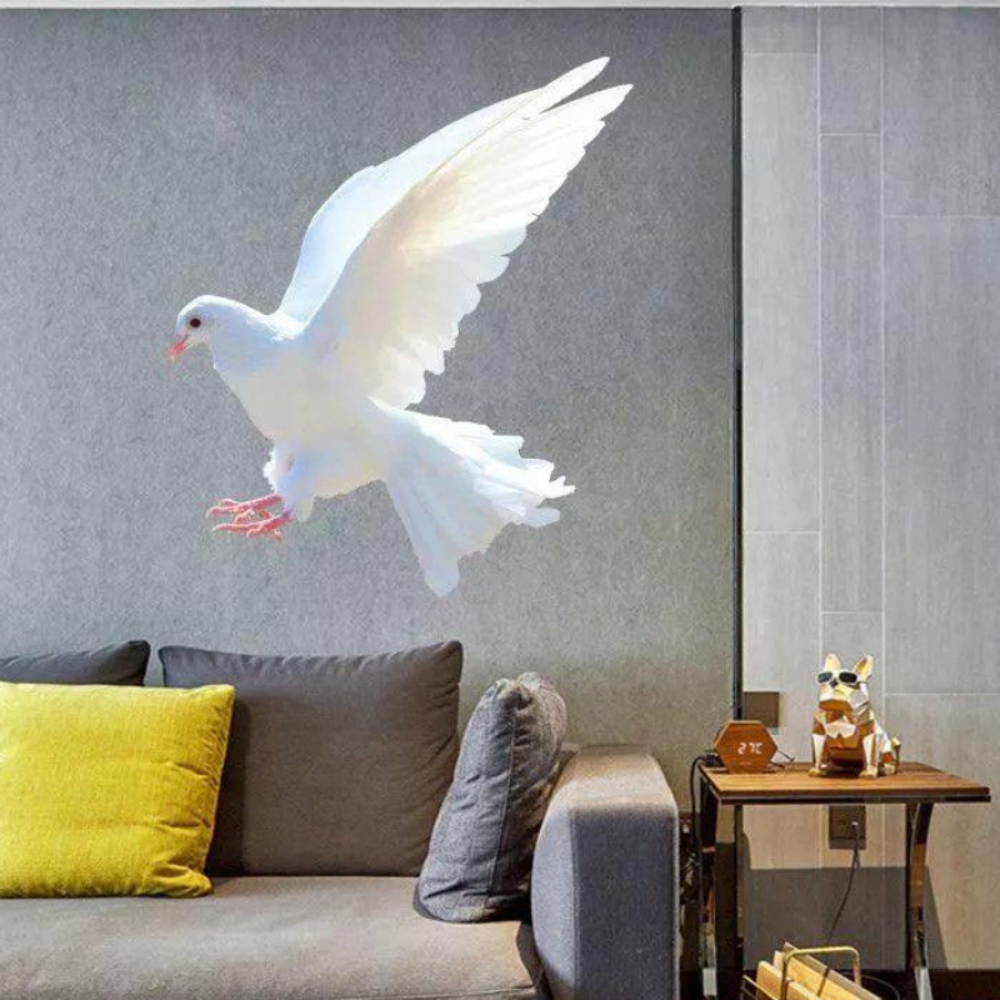 Peace Dove Wall Stickers for L – обзор и цена Home Bathroom Gadgets