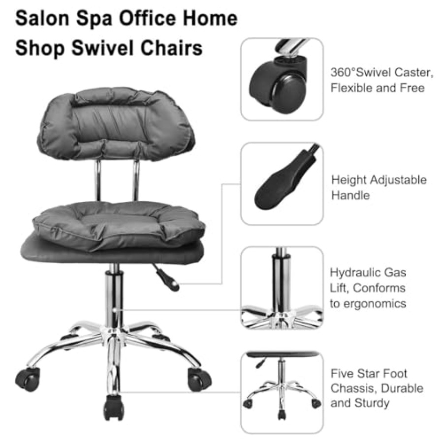 Rolling Stool Backrest Thick S – обзор и цена Home & Bathroom Building Products Pte Ltd Reviews