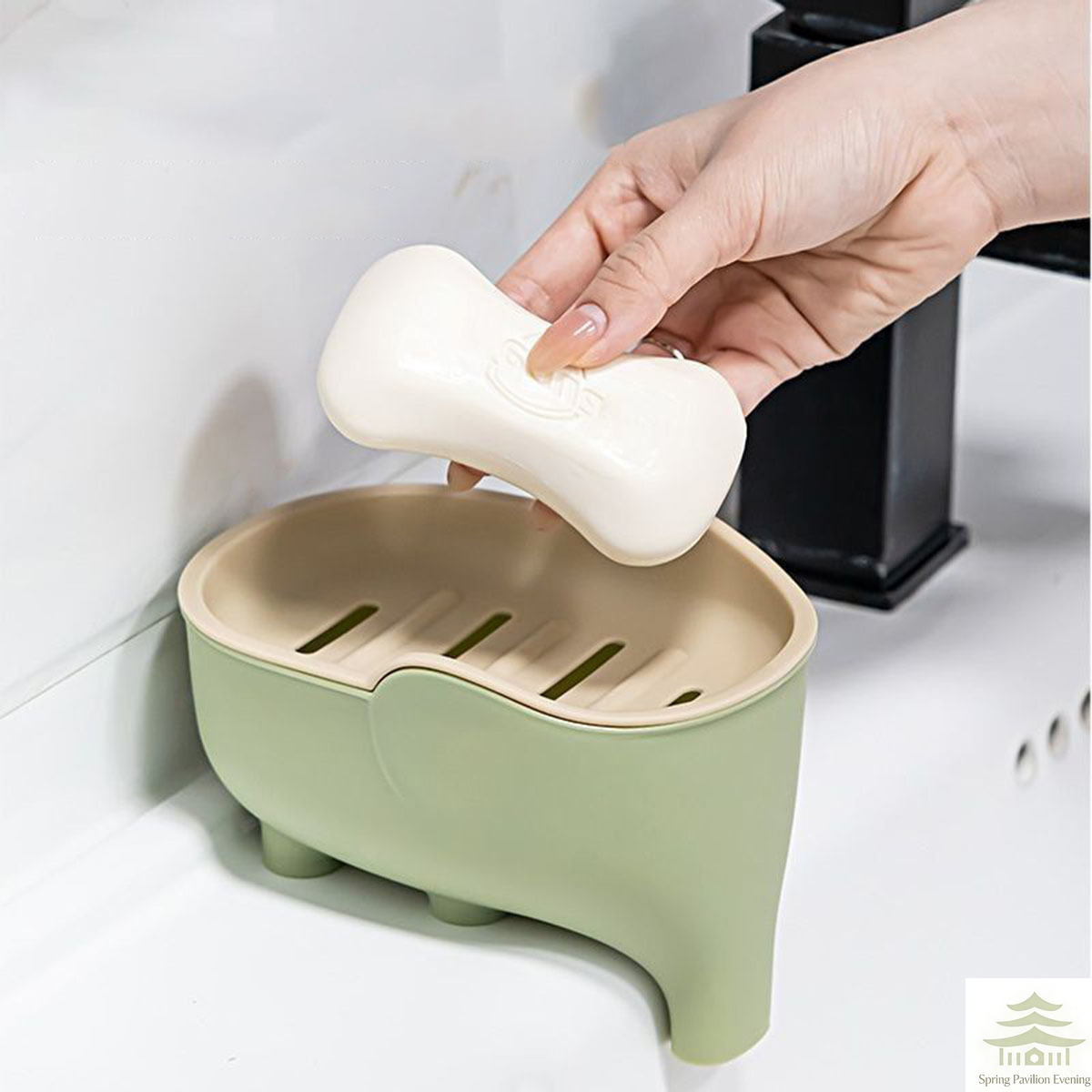 Soap Box NEW Double Layer Crea – обзор и цена Home Bathroom Gadgets