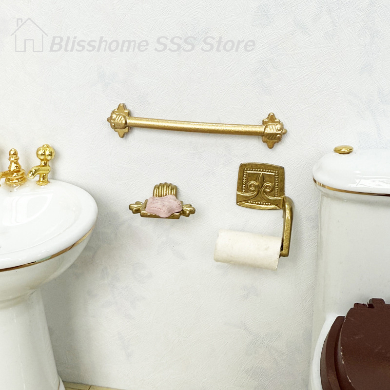 【S】1/12 Dollhouse Simulation P – обзор и цена Home Bathroom Gadgets