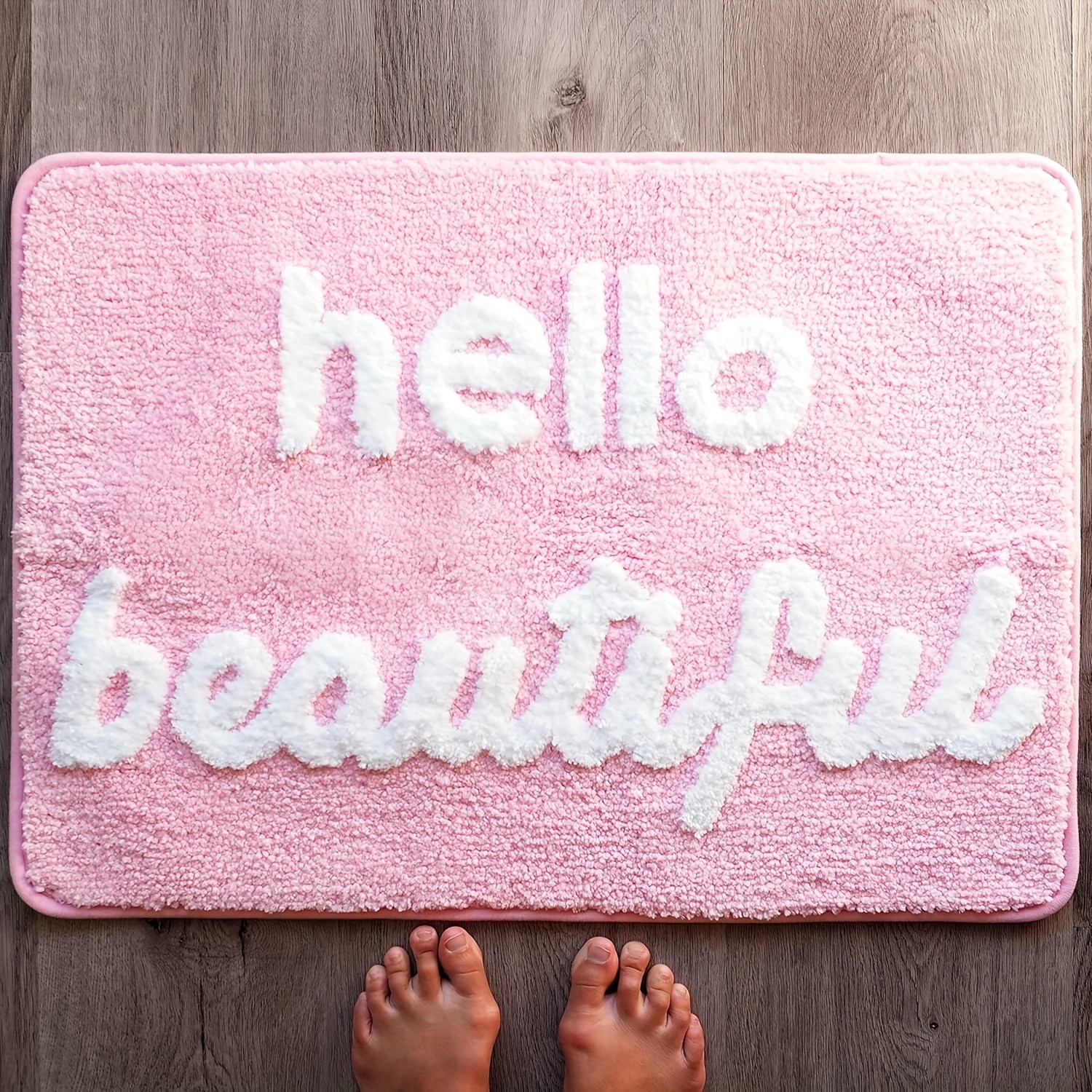1pc, Hello Beautiful Non-slip  – обзор и цена Home Goods Bathroom Mats