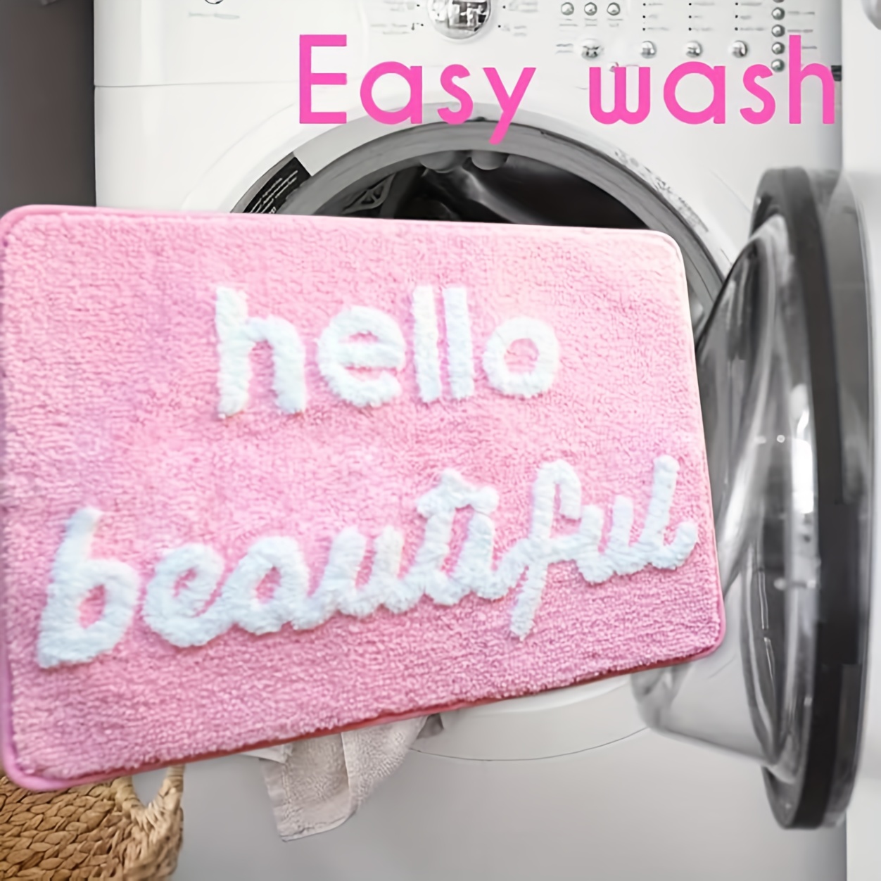 1pc, Hello Beautiful Non-slip  – обзор и цена Home Goods Bathroom Mats