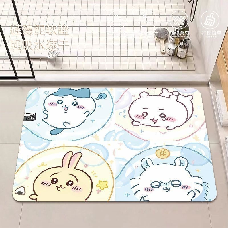Anime Chiikawa Hachiware Usagi – обзор и цена Home Goods Bathroom Mats