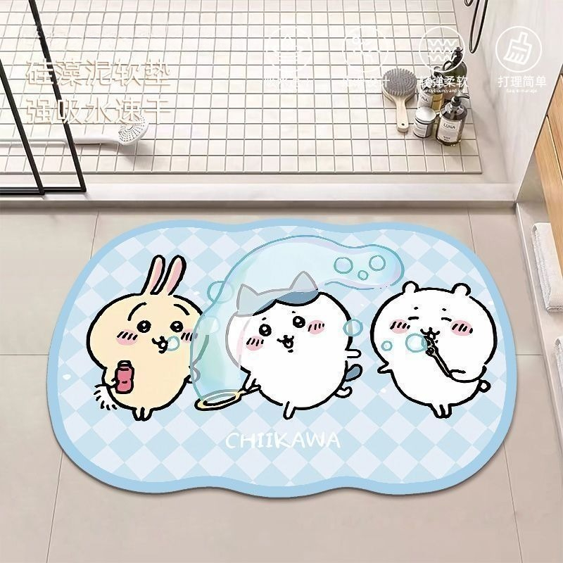 Anime Chiikawa Hachiware Usagi – обзор и цена Home Goods Bathroom Mats
