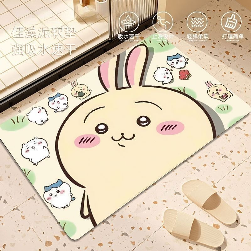 Anime Chiikawa Hachiware Usagi – обзор и цена Home Goods Bathroom Mats
