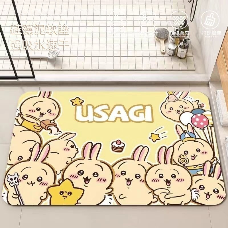 Anime Chiikawa Hachiware Usagi – обзор и цена Home Goods Bathroom Mats