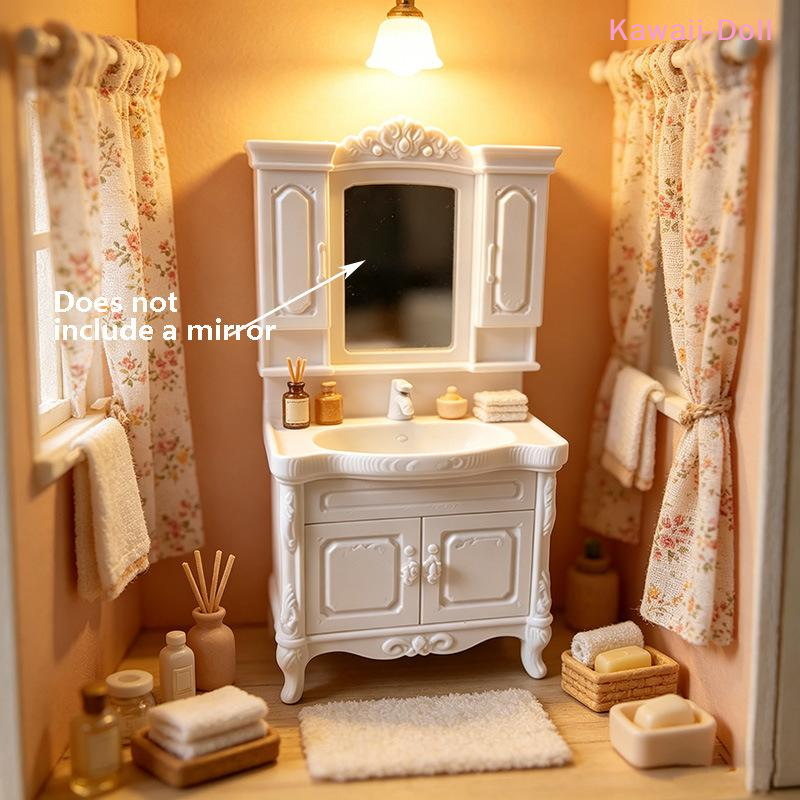 [DO]1Pcs 1/12 Dollhouse Miniat – обзор и цена Home Bathroom Gadgets